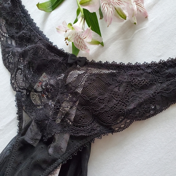 BRIDE| Bow And Veil Lace Panty - Picture 4 of 5